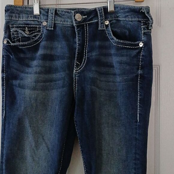 True Religion Jennie Curvy Mid Rise Super Skinny Sz 30 NWOT - Picture 3 of 11